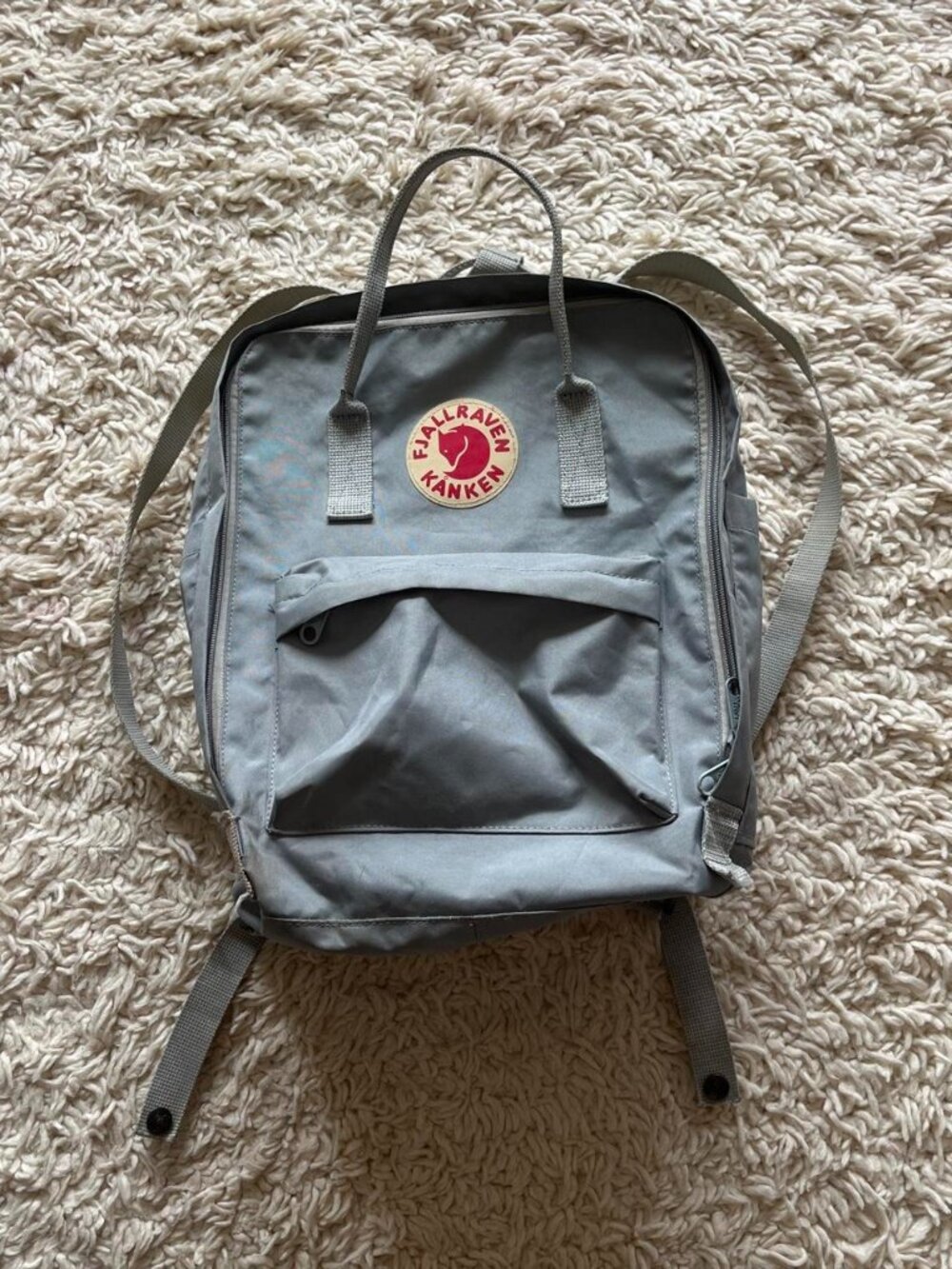 Fjallraven Kanken Classic Grey Backpack Unisex